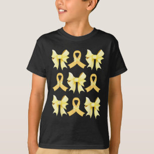 Camiseta Chicas de sensibilización sobre el cáncer infantil