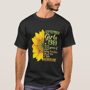Camiseta Chicas De Septiembre De 1989 33 Años De Sunshine M