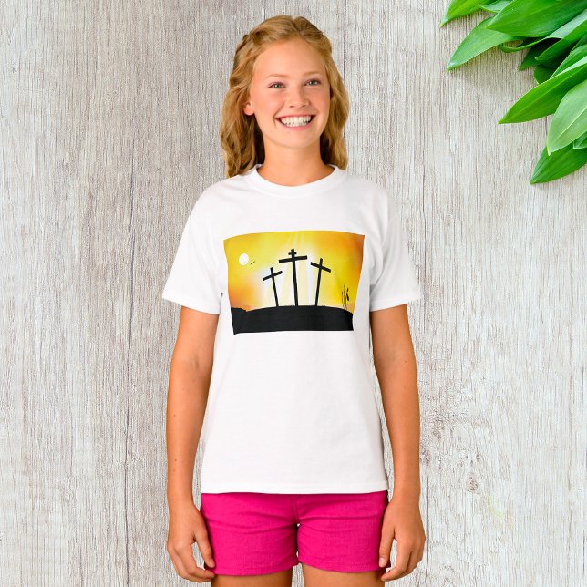 Camiseta Chicas de Sunset Religious Crosses (Subido por el creador)