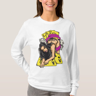 Camiseta chicas de tarjetas