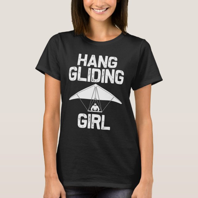 Camiseta Chicas de The Hang Glider, niños, volantes del pil (Anverso)