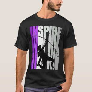 Camiseta Chicas de tiro al arco retro inspiran inspiración 