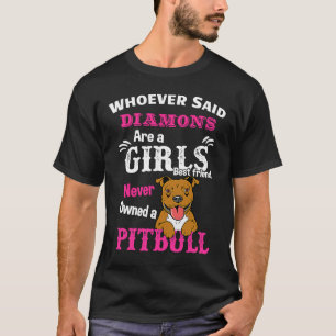 Camiseta Chicas de toros de Pitbull y marionetas, mejores a