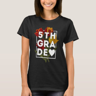 Camiseta Chicas De Tulipanes De Quinto Grado