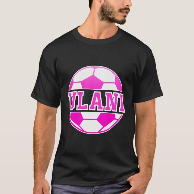 Camiseta Chicas de Ulani Juegan Fútbol Deportivo Fan B (Anverso)