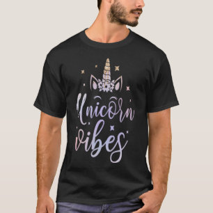 Camiseta Chicas de unicornio vibes pastel hija del arco iri