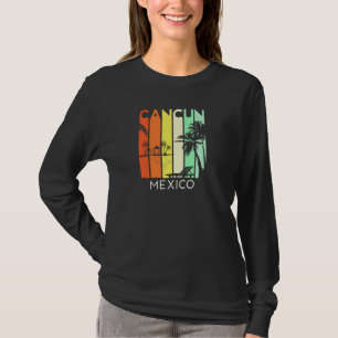 Camiseta Chicas de vacaciones de Cancun Mexico Retro Mexica