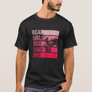 Camiseta Chicas de verdad viajan en bicicleta de cuatro rue