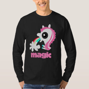 Camiseta Chicas De Vuelta A La Escuela Rainbow Barf Magic U