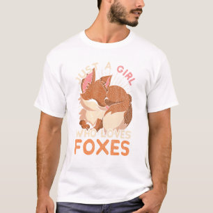 Camiseta Chicas de Zorro de animales salvajes
