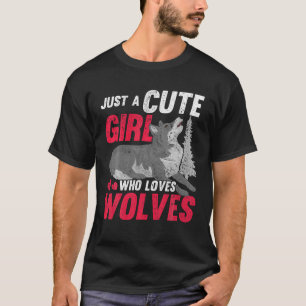 Camiseta Chicas del amante de los animales depredadoras muj
