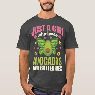 Camiseta Chicas del amante del aguacate lindo de insectos M