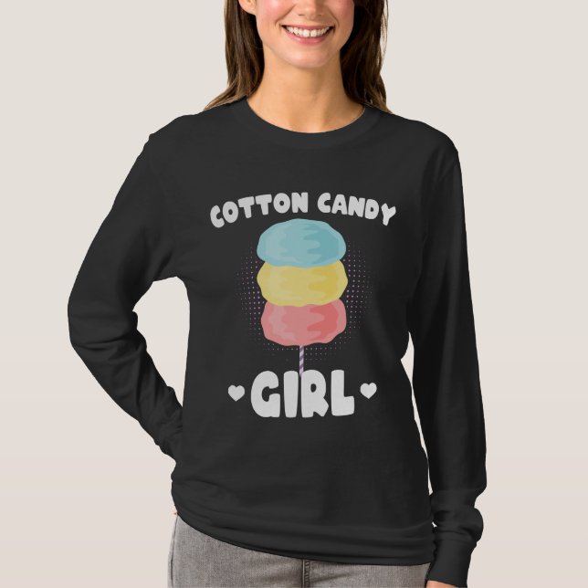 Camiseta Chicas del Carnaval de los Candy de Algodón (Anverso)