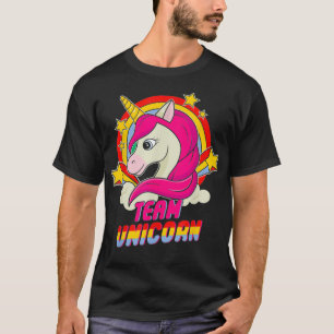 Camiseta Chicas del cumpleaños de Unicorn Tshirt Pony Girly
