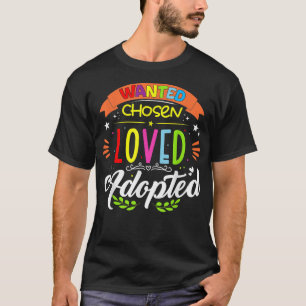 Camiseta Chicas del Día de Adopción de Niños Adoptados Amad