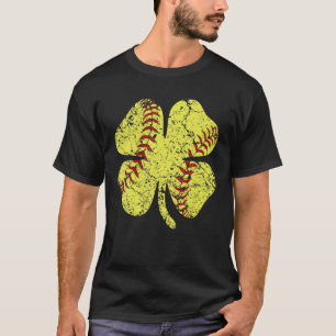 Camiseta Chicas del Día del Softball St Patricks Catcher Sh