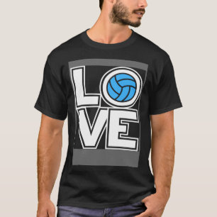 Camiseta Chicas del equipo de jugadores de voleibol de amor