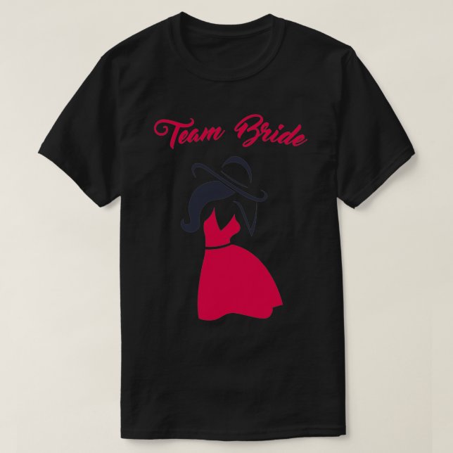 CAMISETA CHICAS DEL EQUIPO NOVIA SOLO QUIEREN DIVERTIRSE 4 (Diseño del anverso)