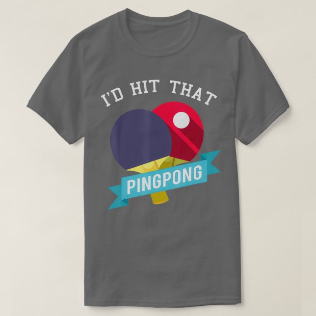 Camiseta Chicas  del Guay Ping Pong Table (Diseño del anverso)