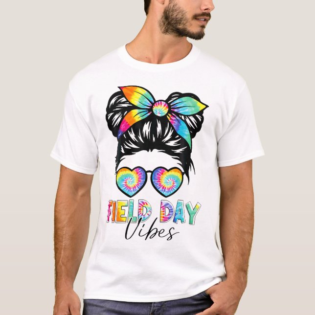 Camiseta Chicas del Messy Bun Field Day 2024 (Anverso)