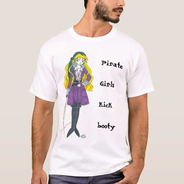 Camiseta Chicas del pirata (Anverso)