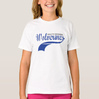 Camiseta Chicas del raglán del béisbol de los carcayúes