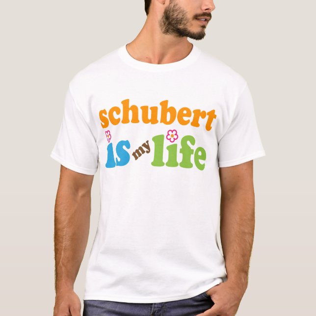 Camiseta Chicas del regalo de Schubert (Anverso)