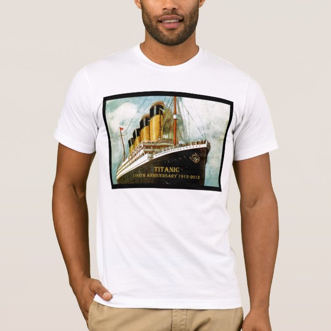 Camiseta CHICAS del RMS Titanic 100 Aniversario T (Anverso)