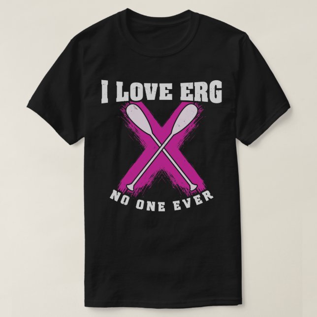 Camiseta Chicas del Rowing Machine Workout a los que me enc (Diseño del anverso)