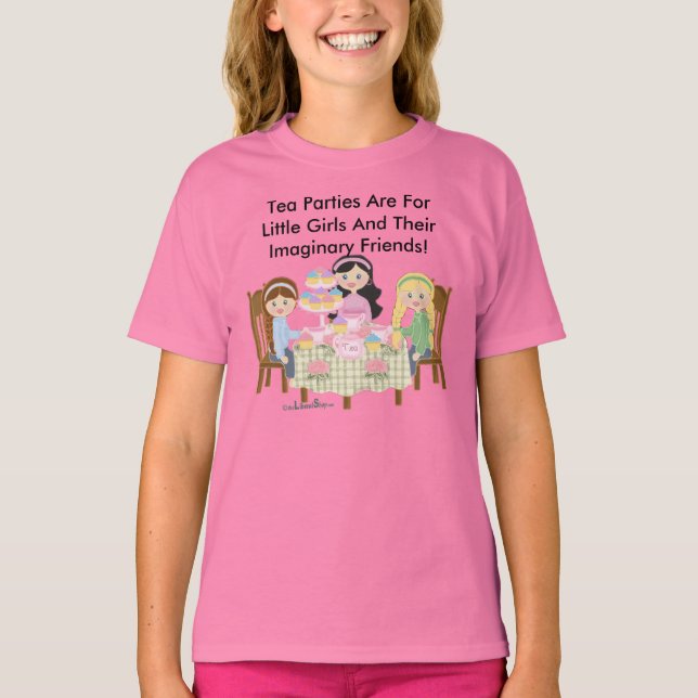 Camiseta Chicas del té Fiesta Baby Doll (Prof.) (Anverso)