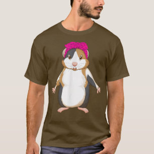 Camiseta Chicas del Tee de Hamster de Guinea Regalos de cer