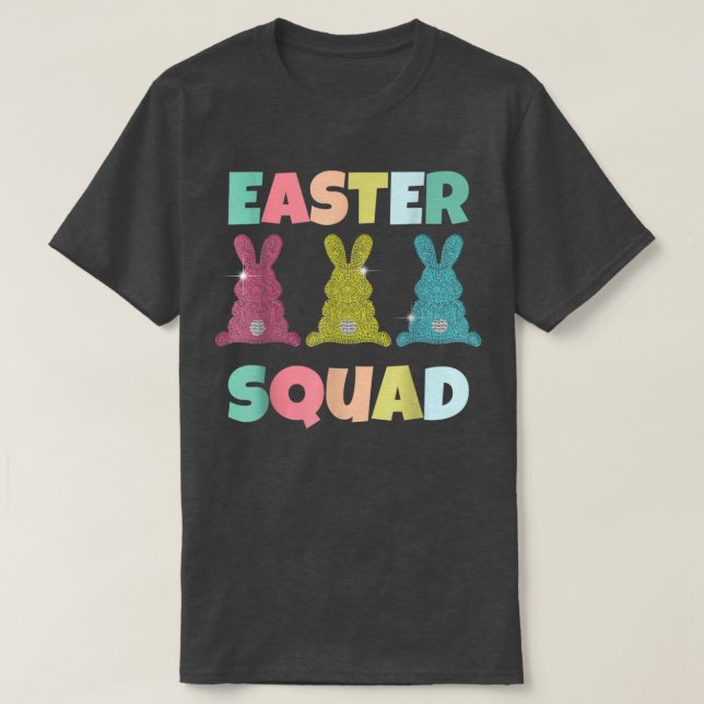 Camiseta Chicas del Trío de Conejo Conejo Conejo Conejo de  (Diseño del anverso)