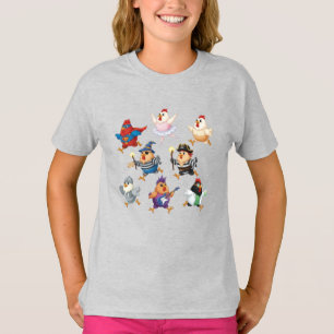 Camiseta Chicas deslucidas en conchas