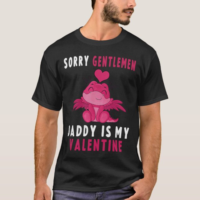 Camiseta chicas día de San Valentín Lo Siento Caballeros Pa (Anverso)