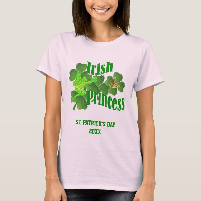 Camiseta Chicas Día del Patrocinador Princesa de Irlanda (Anverso)