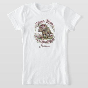 Camiseta Chicas Dinosaurio