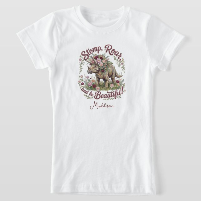 Camiseta Chicas Dinosaurio  (Distribución)