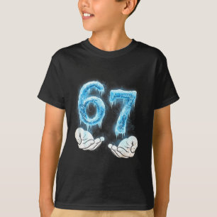 Camiseta Chicas divertidas chicos 6 7 hielo meme seis siete