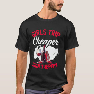 Camiseta Chicas Divertidas Viaje de Despedida de Soltera Fi