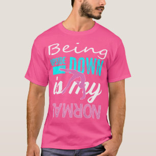 Camiseta Chicas divertidos al revés son mis Gi Gimnasia Nor