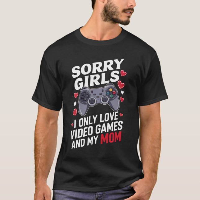 Camiseta Chicas divertidos y únicos de San Valentín de Game (Anverso)