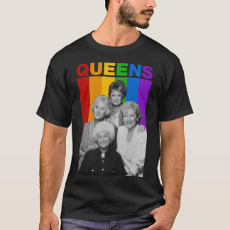 Camiseta Chicas dorados Queens