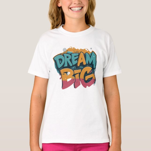 Camiseta Chicas Dream Big Basic (Anverso)
