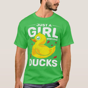 Camiseta Chicas duckie mujeres duchan duck bolo juguete de 