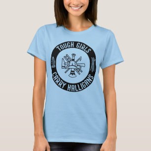 Camiseta Chicas duros llevan Halligans Funny Firefighter Gu