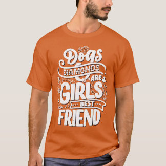 Camiseta Chicas El Mejor Amigo Es Una Vendimia De Perro