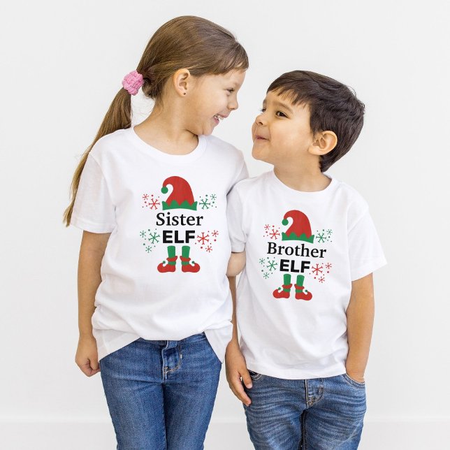 Camiseta Chicas Elfo Hermanas Blanco (Subido por el creador)