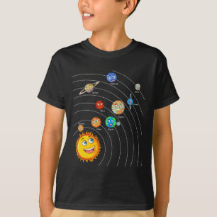 Camiseta Chicas en ciencias espaciales astronómicas de plan