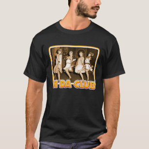 Camiseta Chicas en la vieja retro vintage fuerte de la Fies