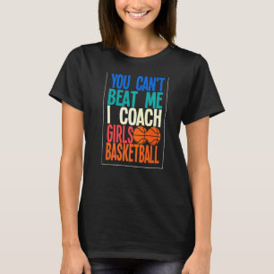Camiseta Chicas entrenadores entrenadores de baloncesto de